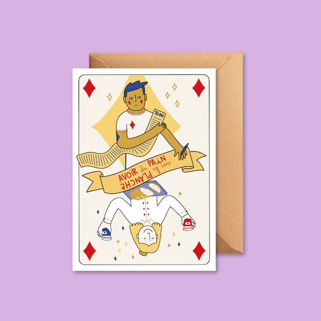 Avoir du pain sur la planche - Carte