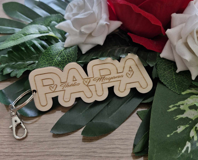 Porte clé - PAPA -
