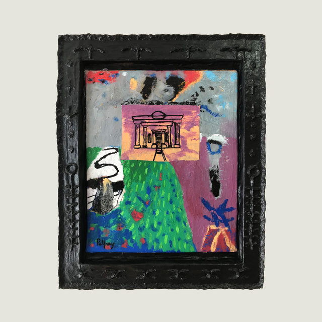 La maison du souffre  – 42x34,5 cm