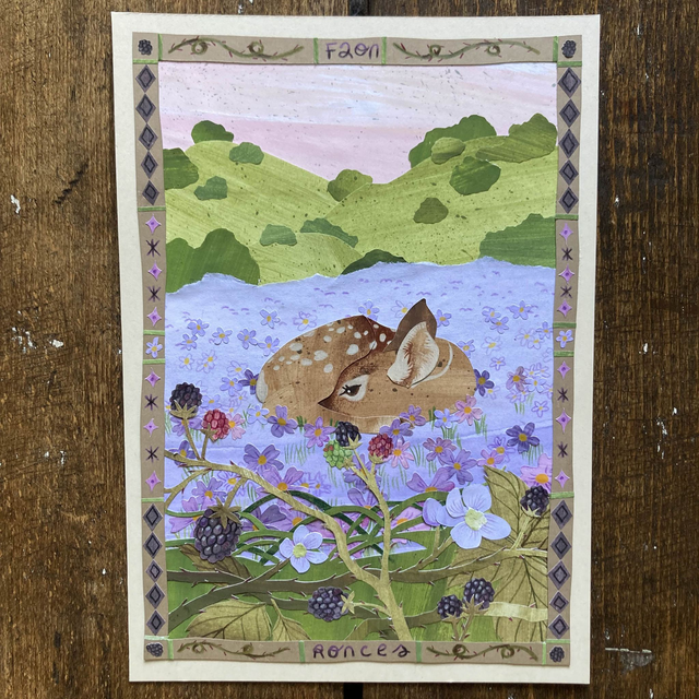 Original &quot;Faon &amp; Ronces&quot;