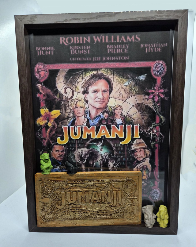 Cadre avec élément 3D - Jumanji