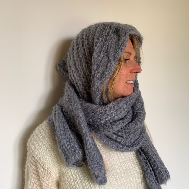 Écharpe à capuche