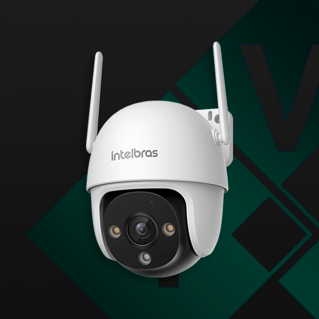 iM7 S Full Color - Câmera externa Wi-Fi Full HD 360° 