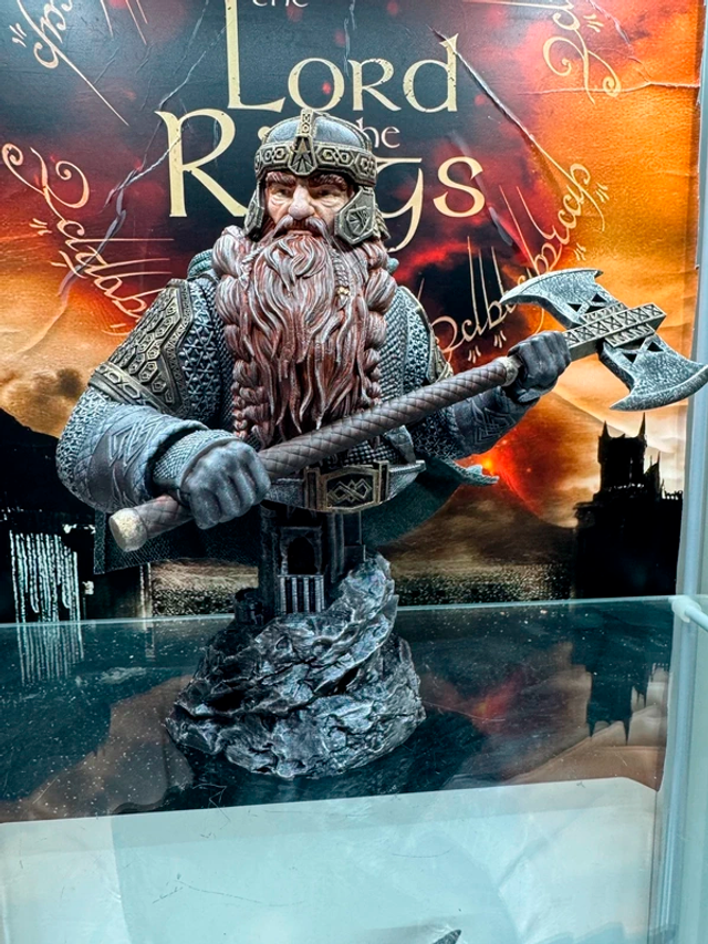 Busto de Gimli de El Señor De Los Anillos