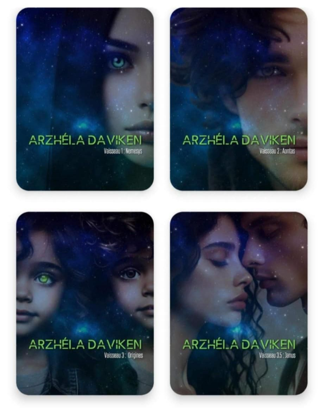 ARZHÉLA DAVIKEN/Quadrilogie - Melody Bluen