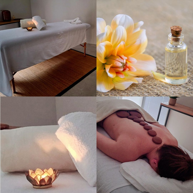 Massage Renaissance – massage postnatal (Douceur aux pierres d’argile chaudes) 60 min 