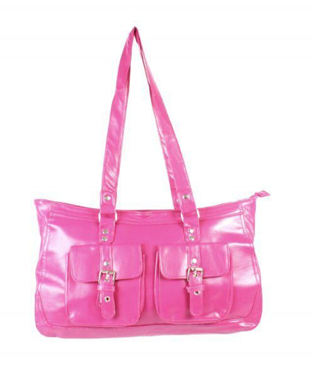 Pink Classic PU fashion bag