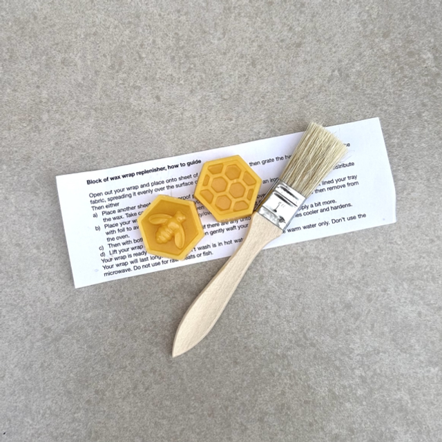 Beeswax wraps/bag replenisher kit