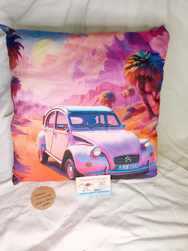 Coussin 2cv