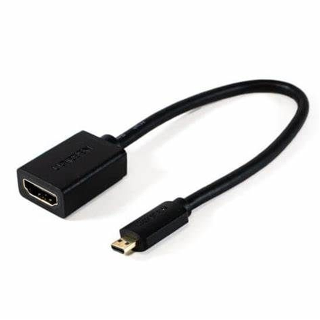 Micro HDMI Adapter, HDMI-A Buchse, schwarz