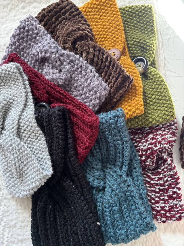 Bandeau au tricot adultes