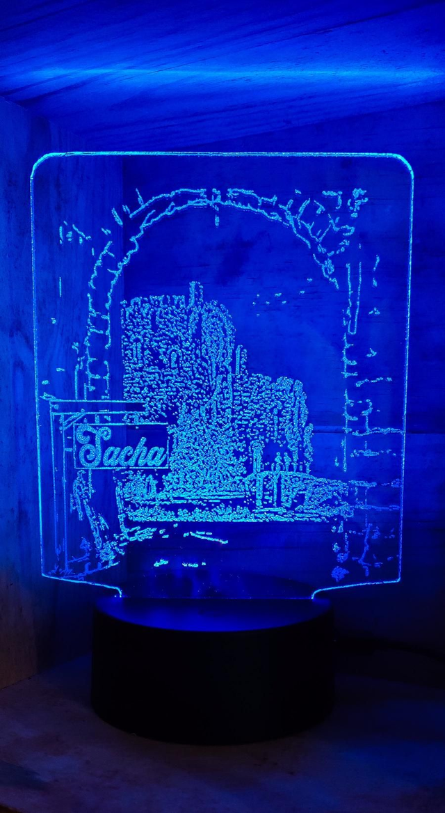 Veilleuse personnalisable