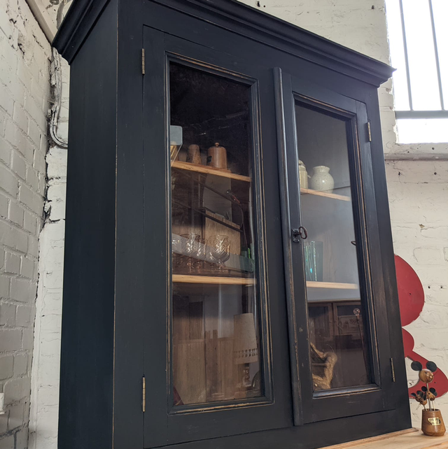 Vaisselier noir / 2 corps