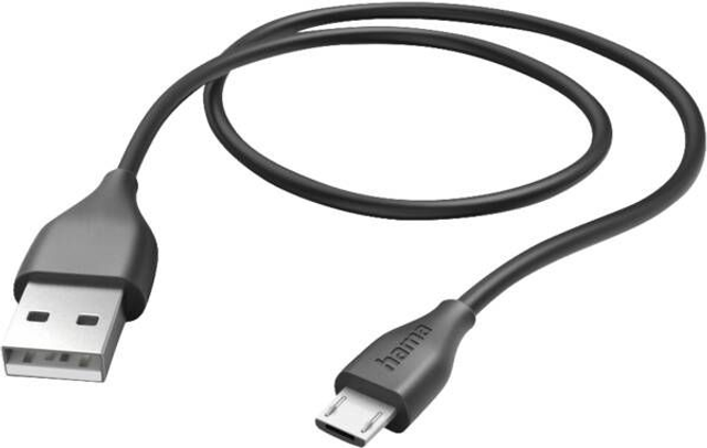 Hama USB 201586 USB-Kabel,USB-A-microUSB,1,5 m Schwarz