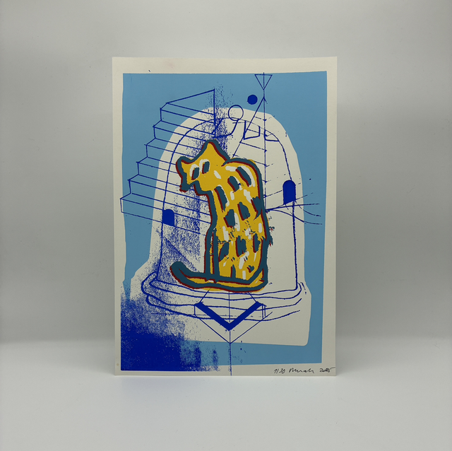 Siebdruck "Muah-Medley II"