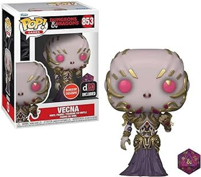 Dungeons & Dragons: Vecna (with D20) Pop! #853