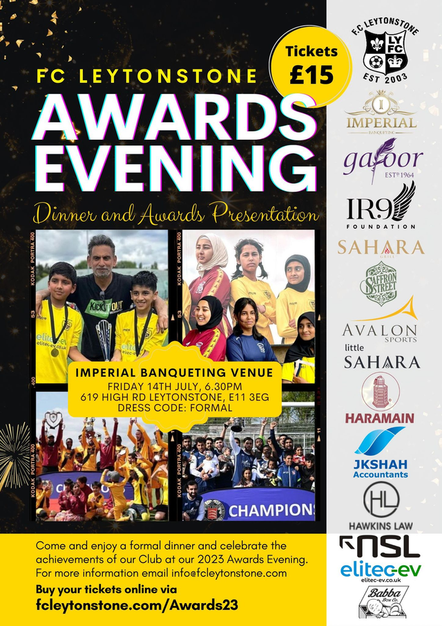 Awards Evening Ticket 