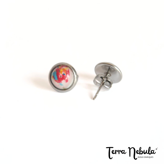 Boucles d&#039;oreilles P&#039;tites Puces Créative | BO13