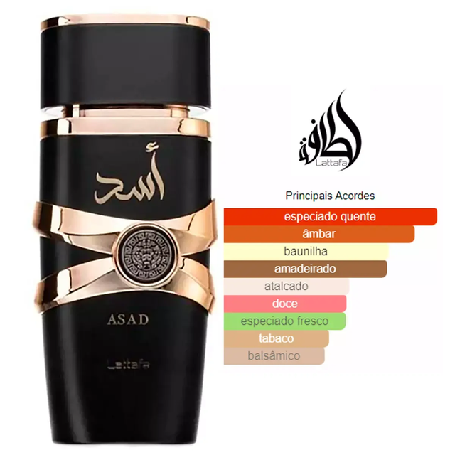Lattafa Asad - EDP 100ml (Masculino)