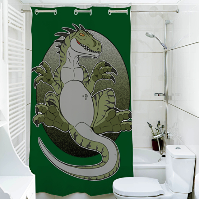 Raptor Duschvorhang 140cm x 200cm