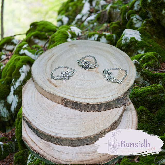 Bague entrelas celtique alliage