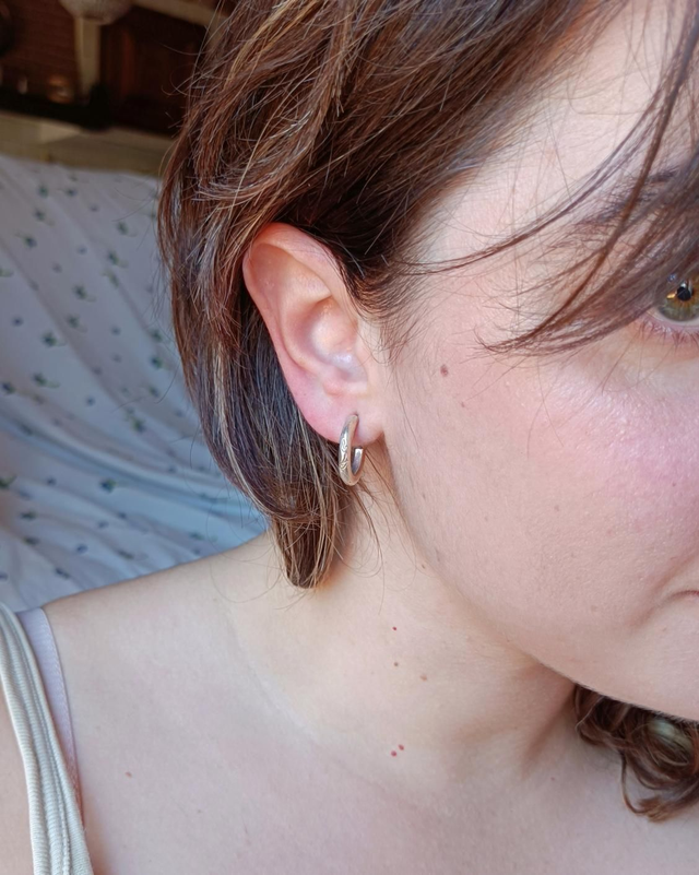 Orecchini Semicerchio foglie