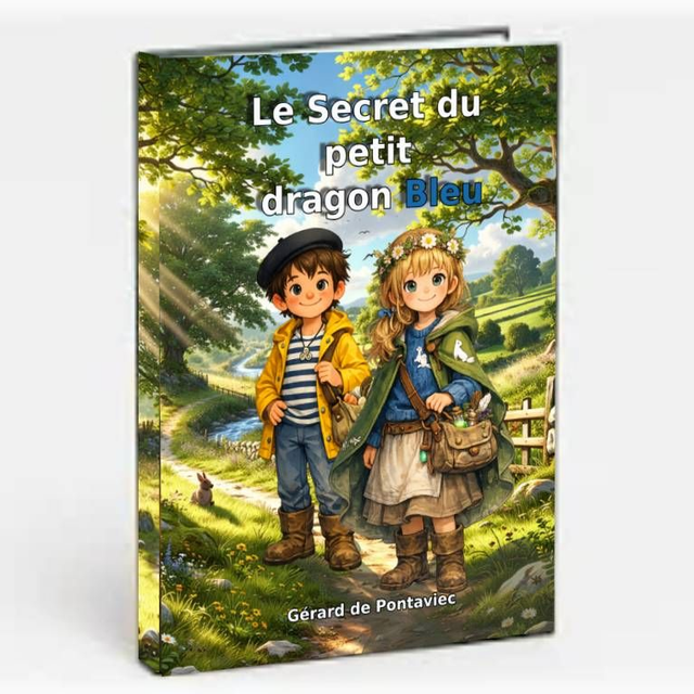 Le secret du petit dragon bleu - Gérard de Pontaviec