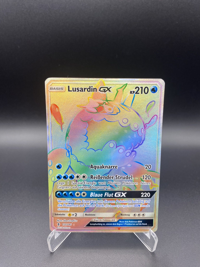 Lusardin GX (151/145) Stunde der Wächter - Good - DE - Rainbow Rare