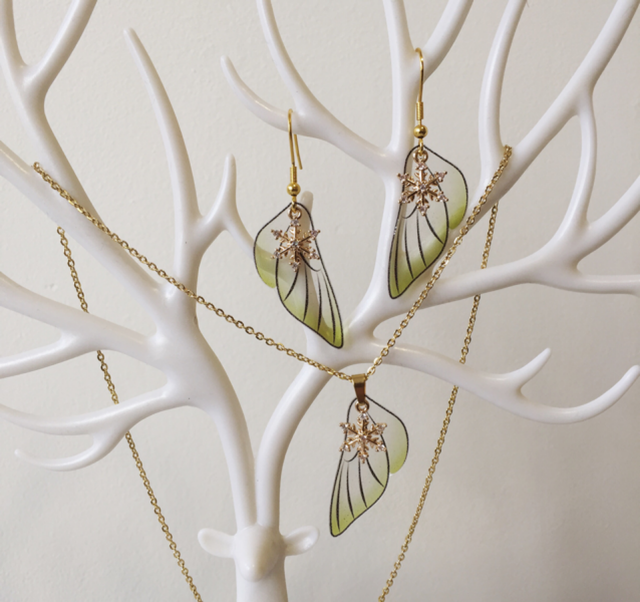 Songe d'une Nuit de Fées - Parure Vert Pomme