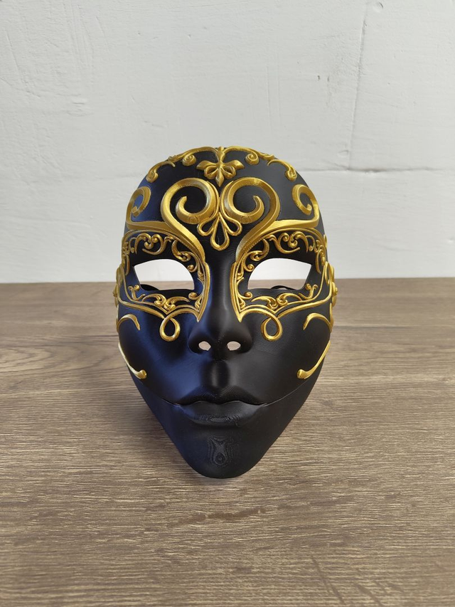 3D Druck: Venezianische Halbmaske