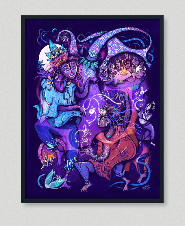 Le Temps du Rêve - 30x40 cm / 18x24 cm