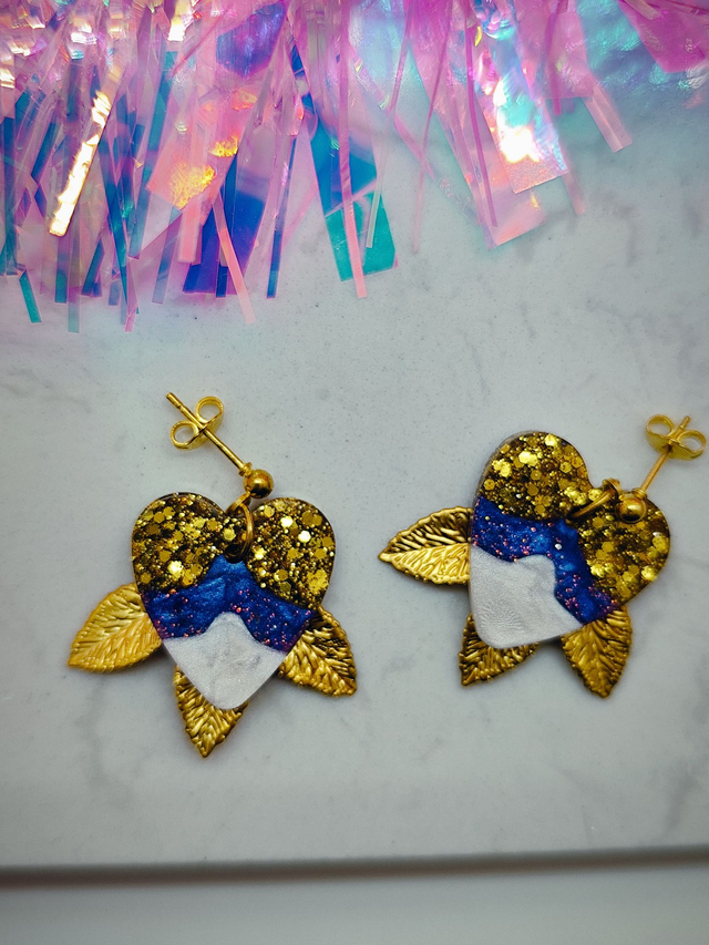 Boucles d&#039;oreilles Cupidon taille S