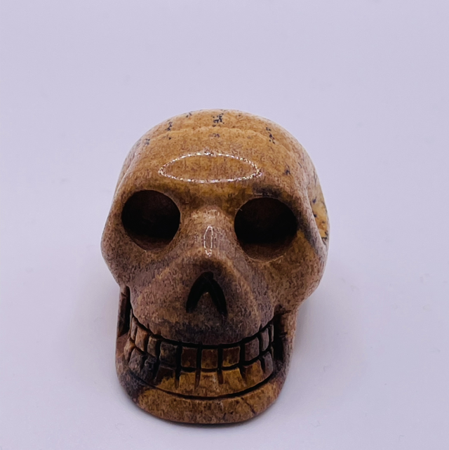 Picture Jasper Skull Small