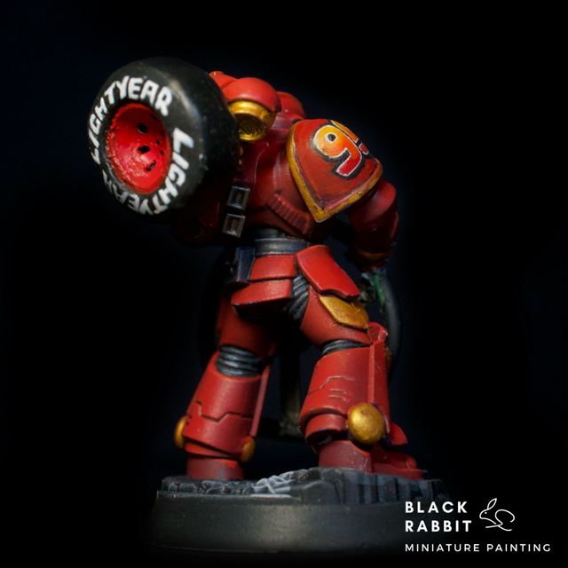 Lightning McQueen The Space Marine