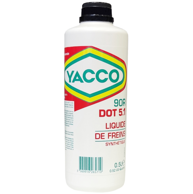 Yacco liquide de de frein Dot 5.1   500ml