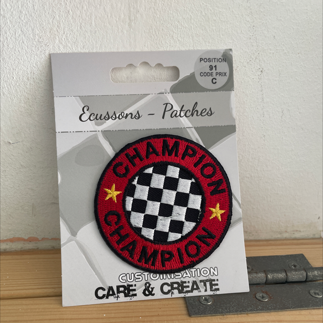 Écussons « CHAMPION  »