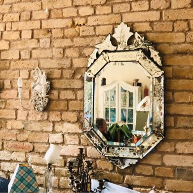 Venezianischer antiker Spiegel 