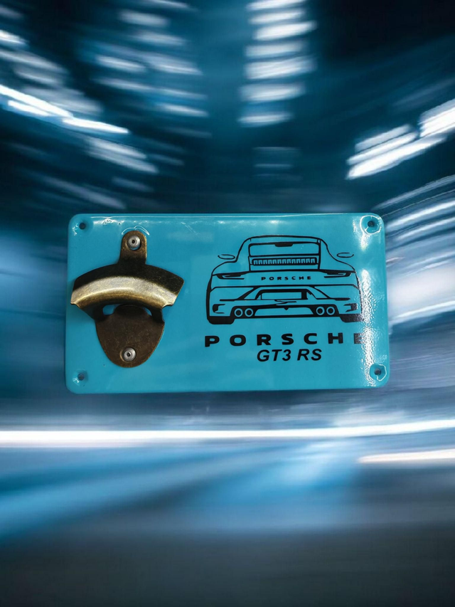 Décapsuleur mural Porsche