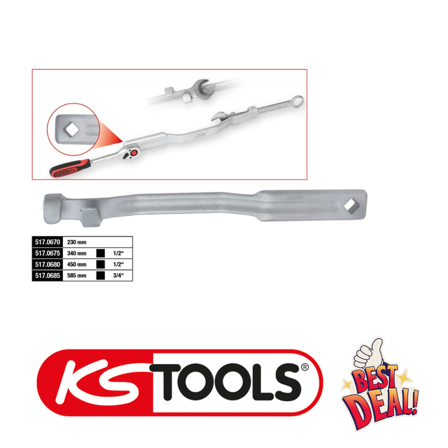 Schlüsselverlängerung, 585 mm