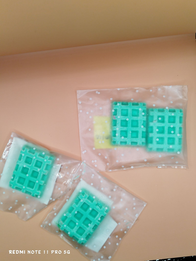 Fondants Parfumés - Gaufrette Crème de soins x2