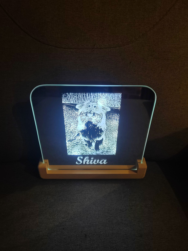 Miroir personnalisé avec photo