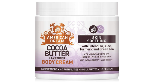 American Dream Cocoa Butter Lavender Cream Jar 16oz