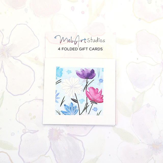 Folded Gift Cards - Pack of 4