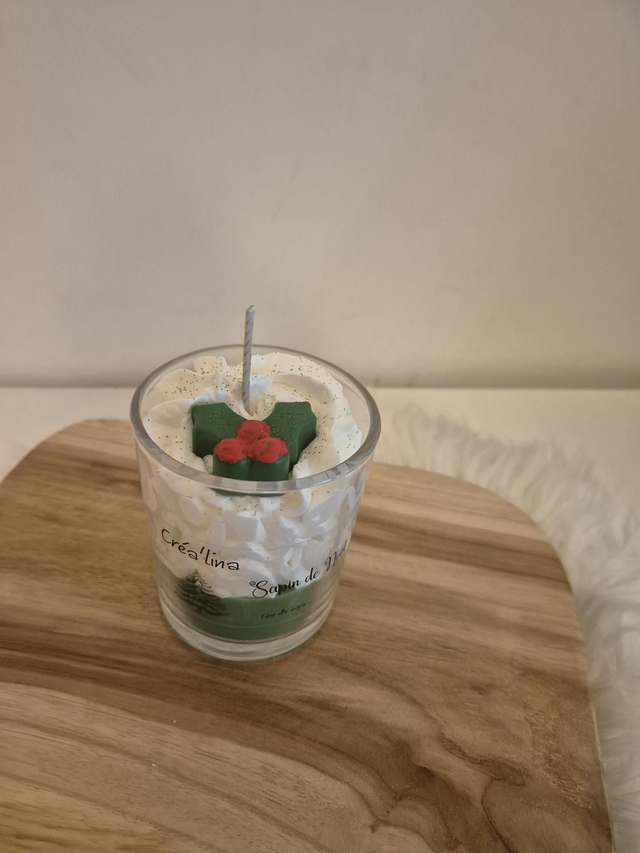 Bougie groumandise Sapin de Noël ( moyenne)