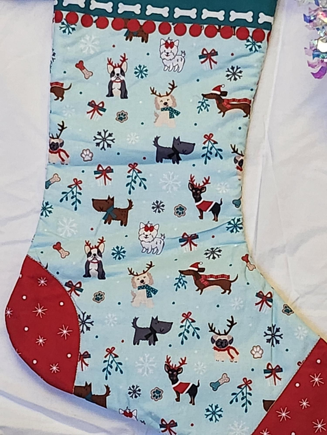 Dog Christmas Stocking 