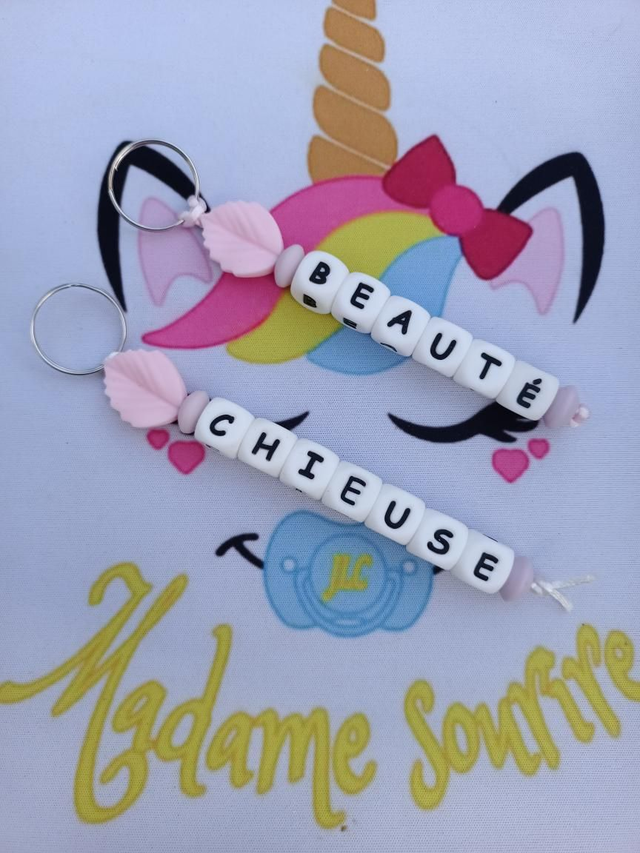 2 Porte clés 1 branche Feuille 