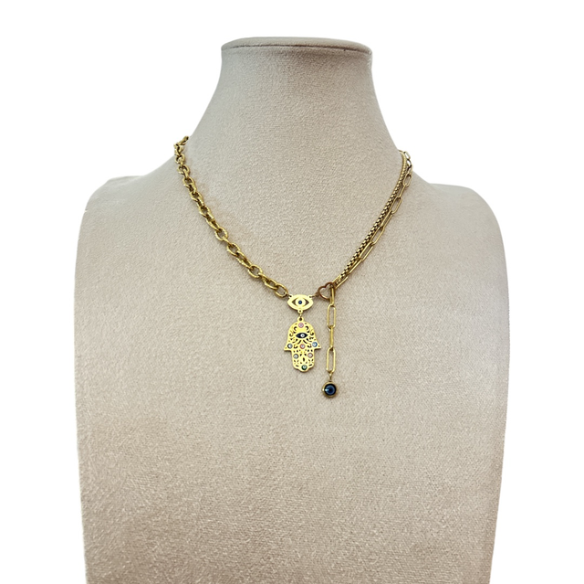 Collana Hamsa 