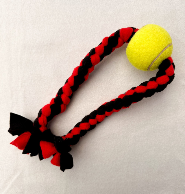 Trektouw met bal (55cm)