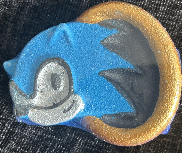 Blue Hedgehog Bath Bomb