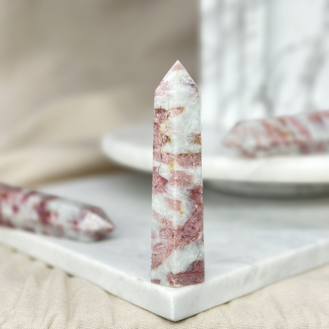 Pink Tourmaline Tower #4